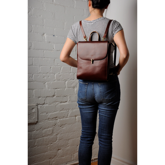 Voyage Classic Leather Backpack