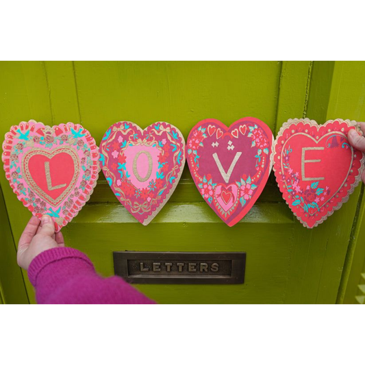 Love Concertina Card