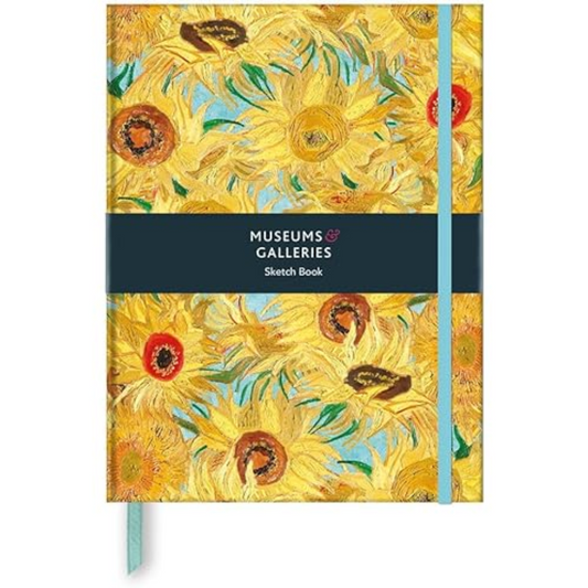 Vase With 12 Sunflowers Sketchbook