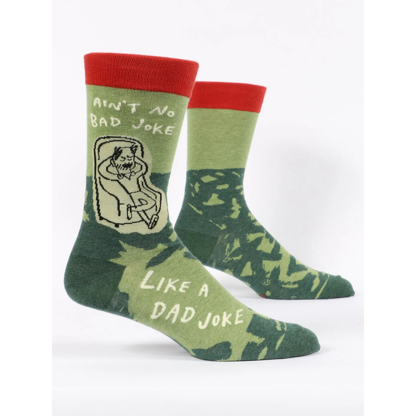 Ain't No Bad Joke Like A Dad Joke M-Crew Socks