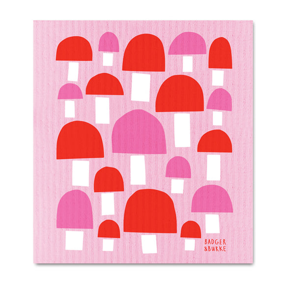 Mushrooms Sponge Cloth