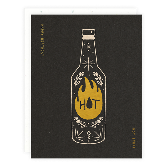 Hot Stuff Birthday Card