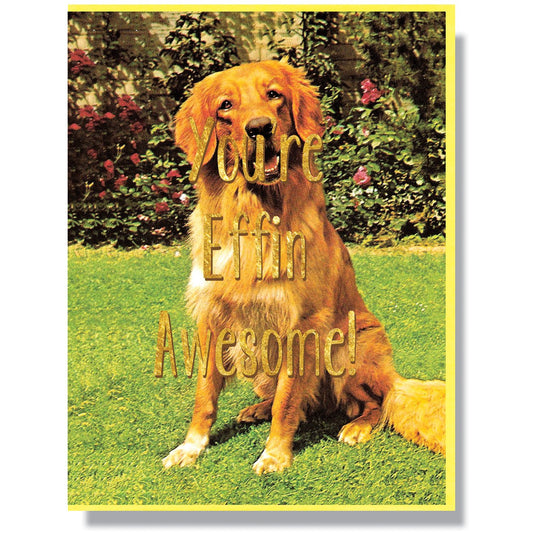 You're Effin Awesome! Card