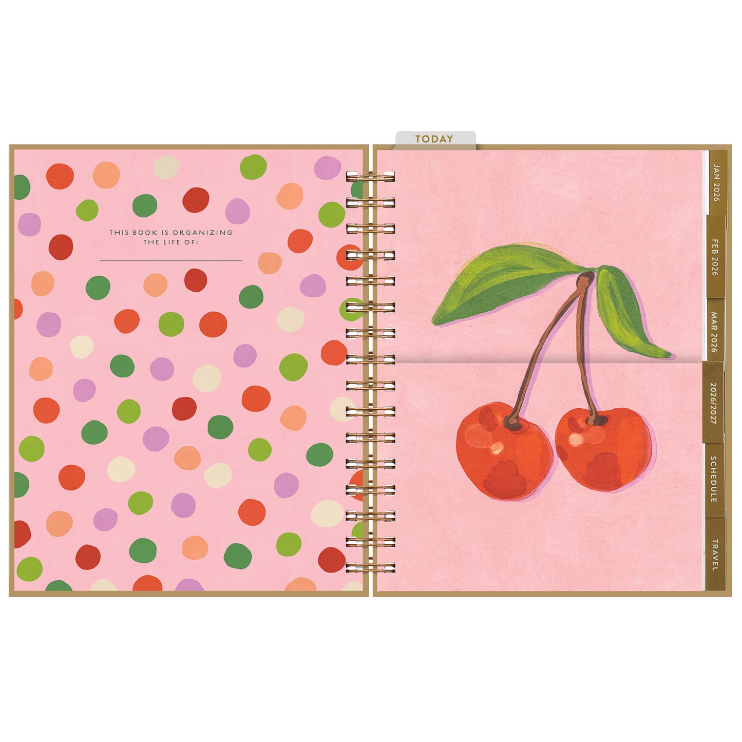 2026 Sweetest Cherries 12-Month Planner