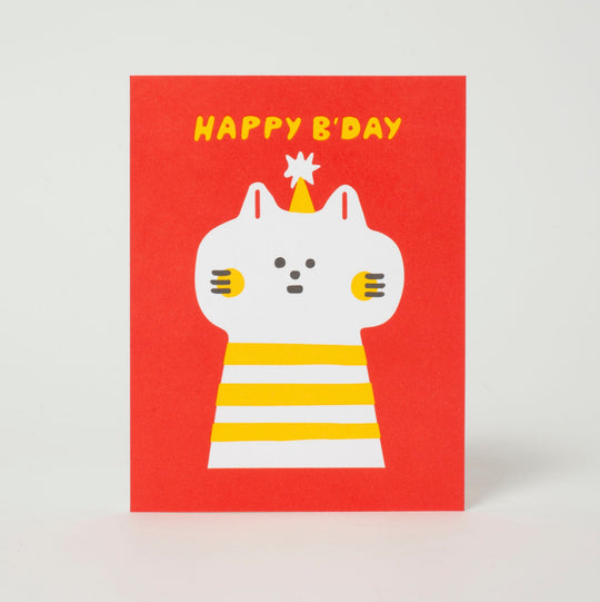Birthday Kitty Card