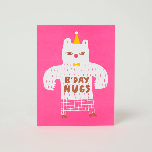 Birthday Bear Hugs Card