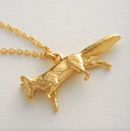 Prowling Fox Necklace