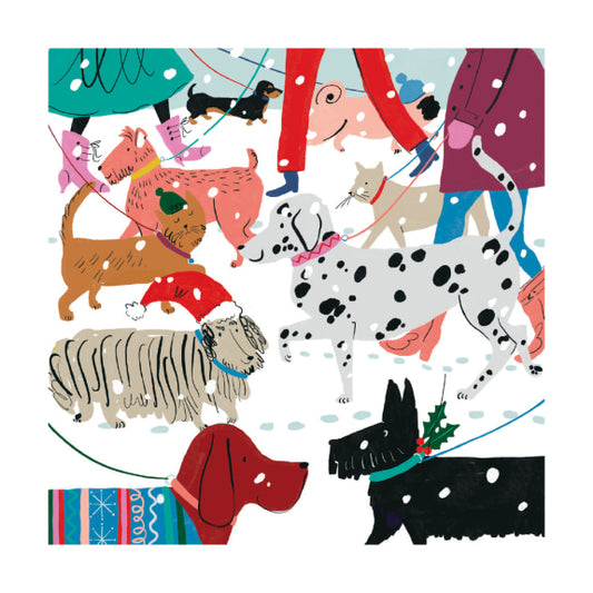 Snowy Paws Boxed Holiday Cards