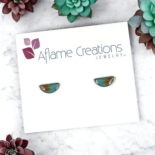 Slice Stud Earrings