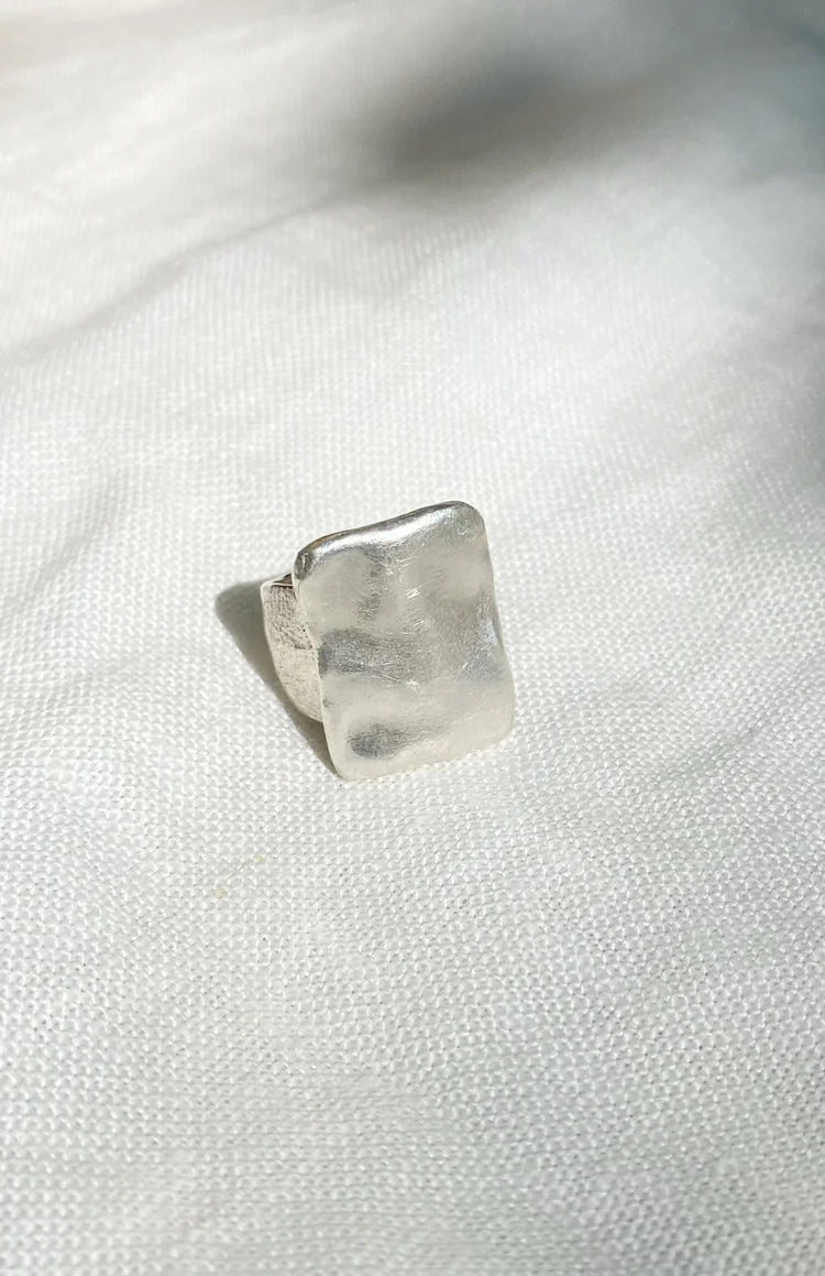 Square Medallion Ring