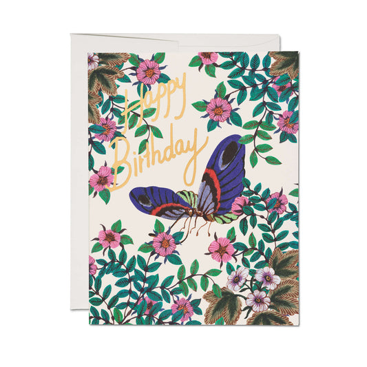 Delicate Butterfly Birthday Card