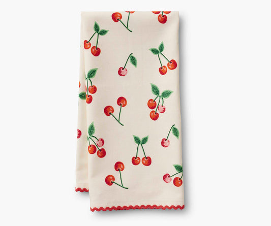 Cherries Tea Towel