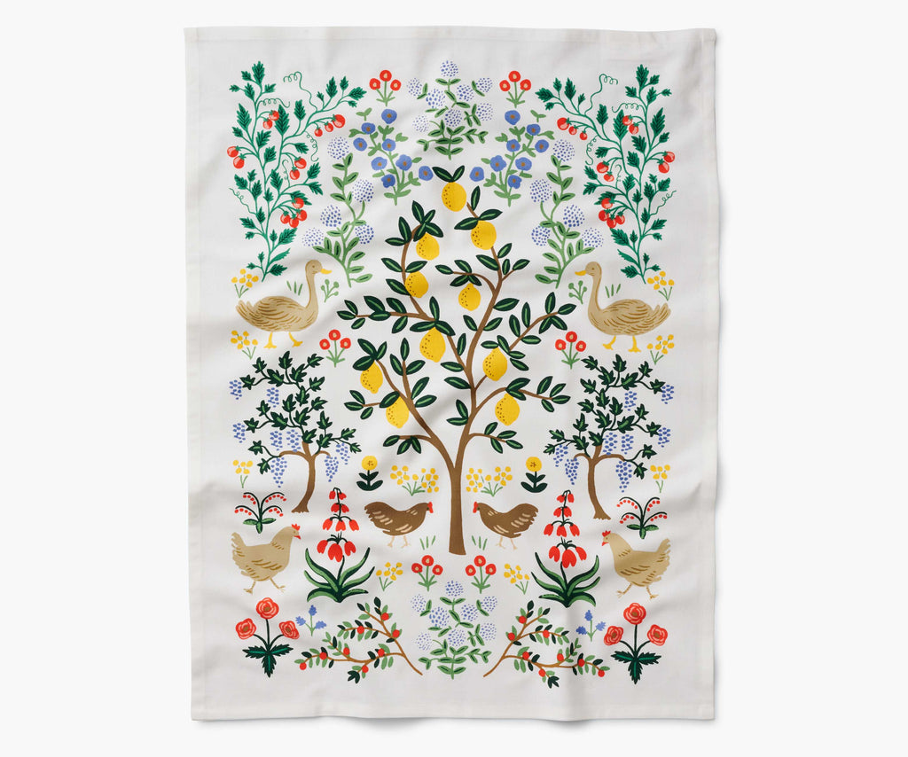 Country Farm Tea Towel