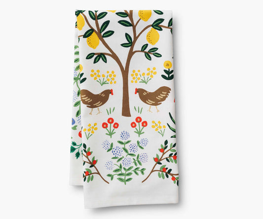 Country Farm Tea Towel