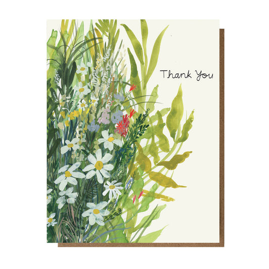 Thank You Wildflowers Card