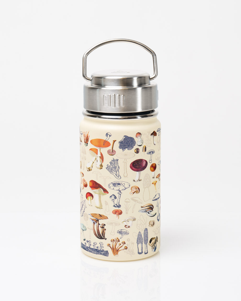 Mushrooms Stainless Steel Flask 12 oz