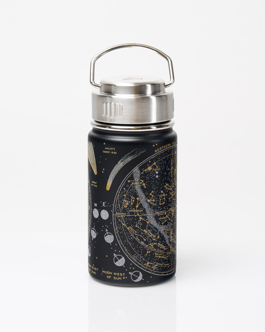 Star Chart Stainless Steel Flask 12 oz