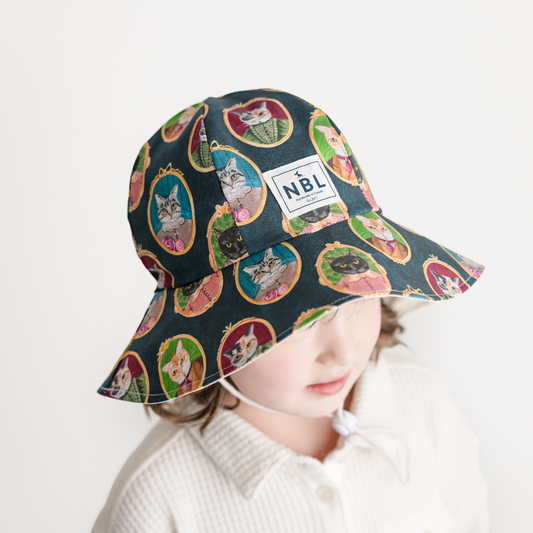 Baby Summer Hat Cat Lover