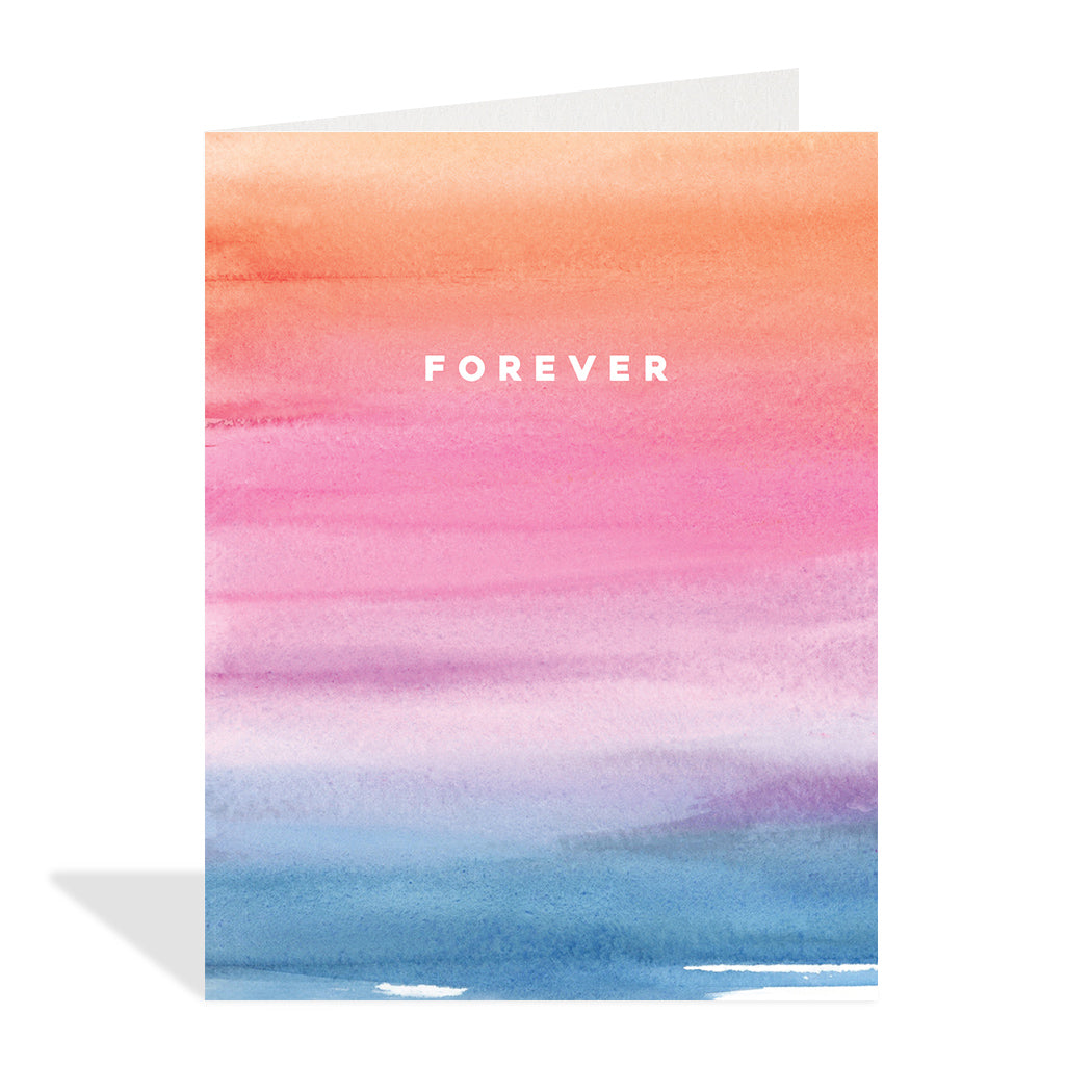 Forever Watercolour Card