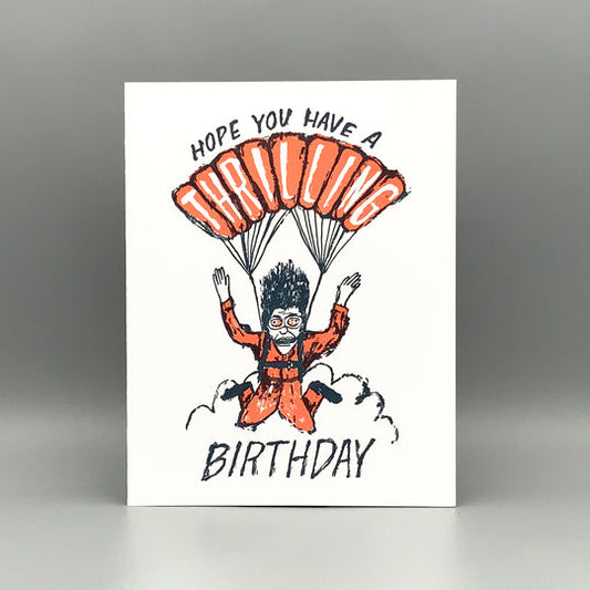 Thrilling Birthday Card
