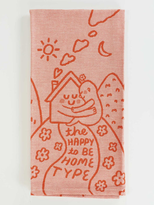 Happy To Be Home Jacquard Tea Towel