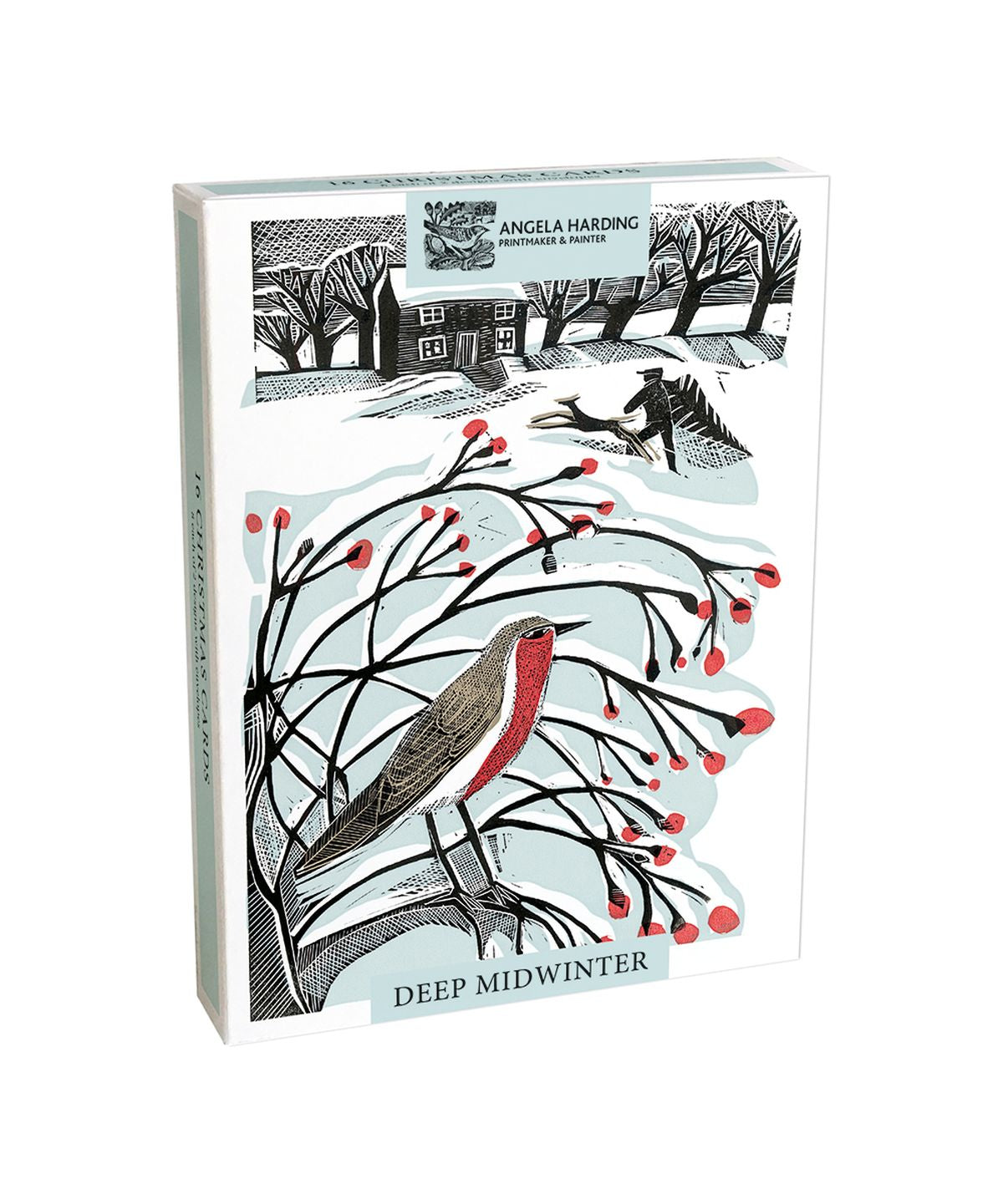 Deep Winter Holiday Boxed Cards