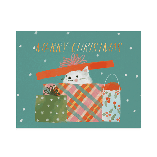Purr-fect Gift Holiday Card