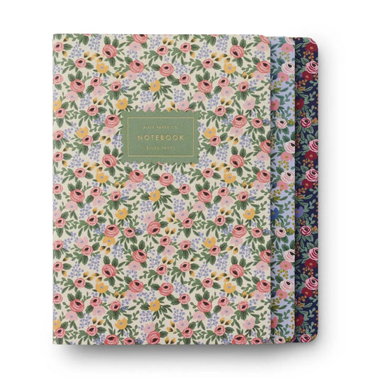 Rosa Stitched Notebook Set