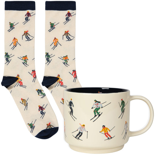 Ski Ya Later Mug + Socks Set