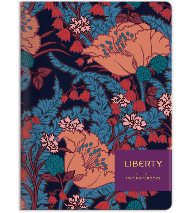 Liberty Floral Writers Notebook Set