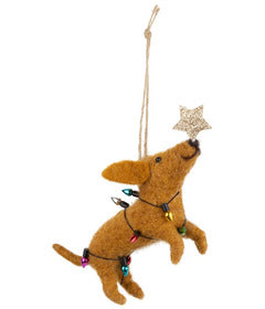 Doggie Felt Ornament