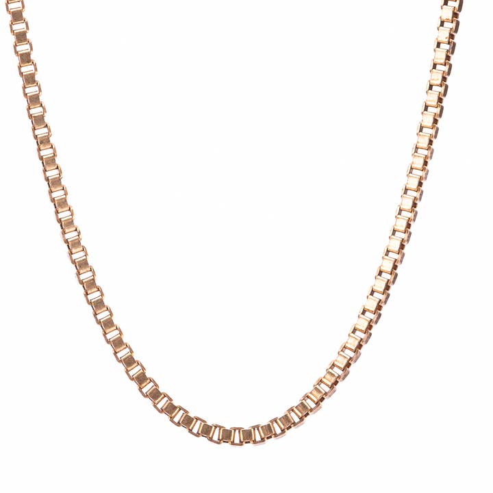 XL Box Chain Necklace SS26