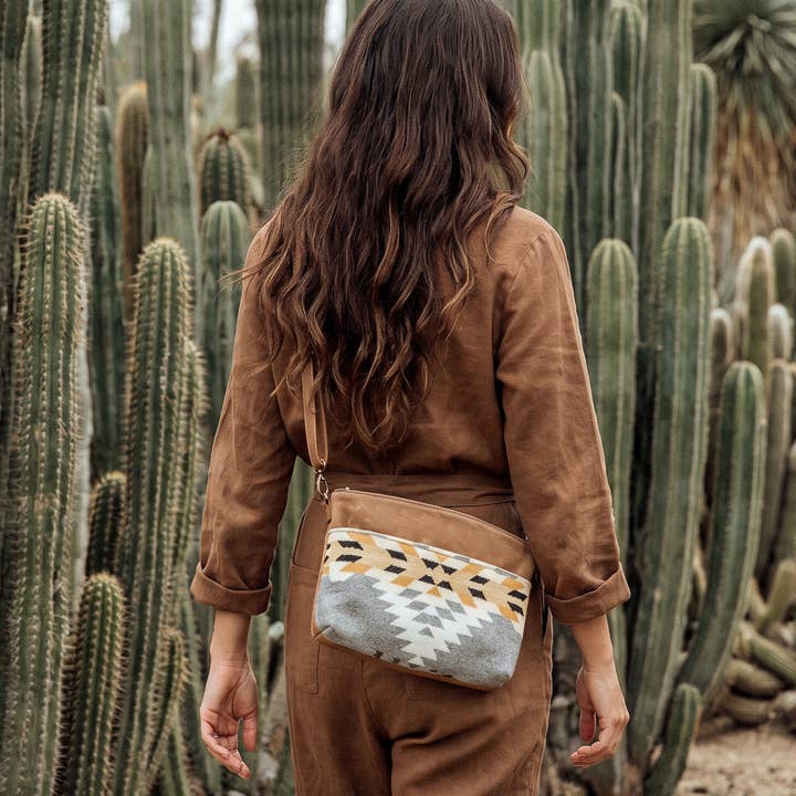 Brown Orion Tofino Crossbody Bag