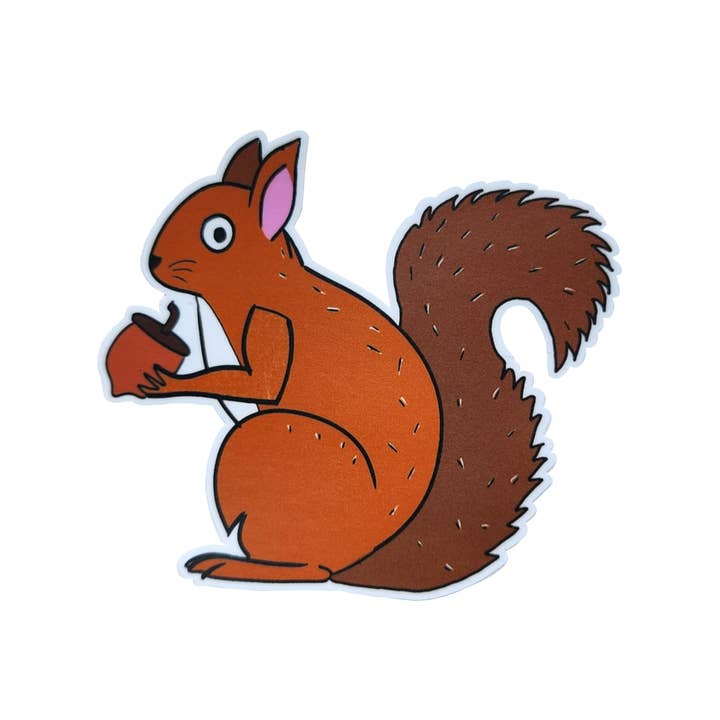 Archie the Squirrel Sticker