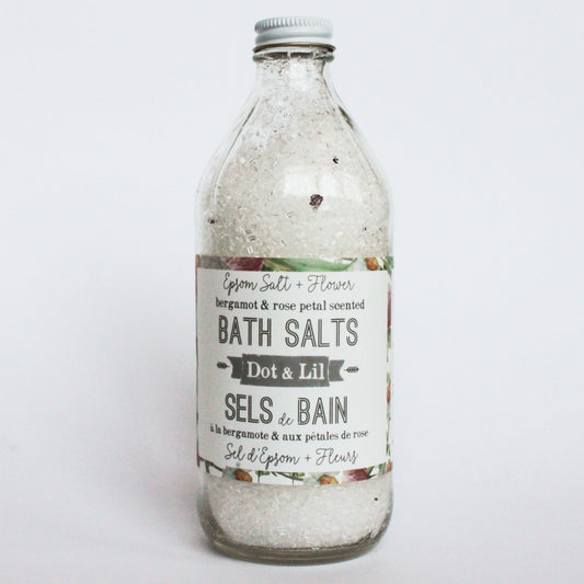 Bergamot & Rose Bath Salts