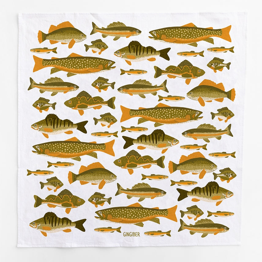 Fish Tea Towel