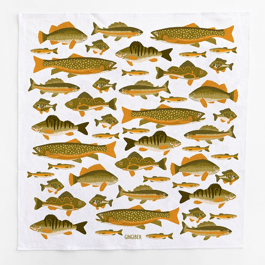 Fish Tea Towel