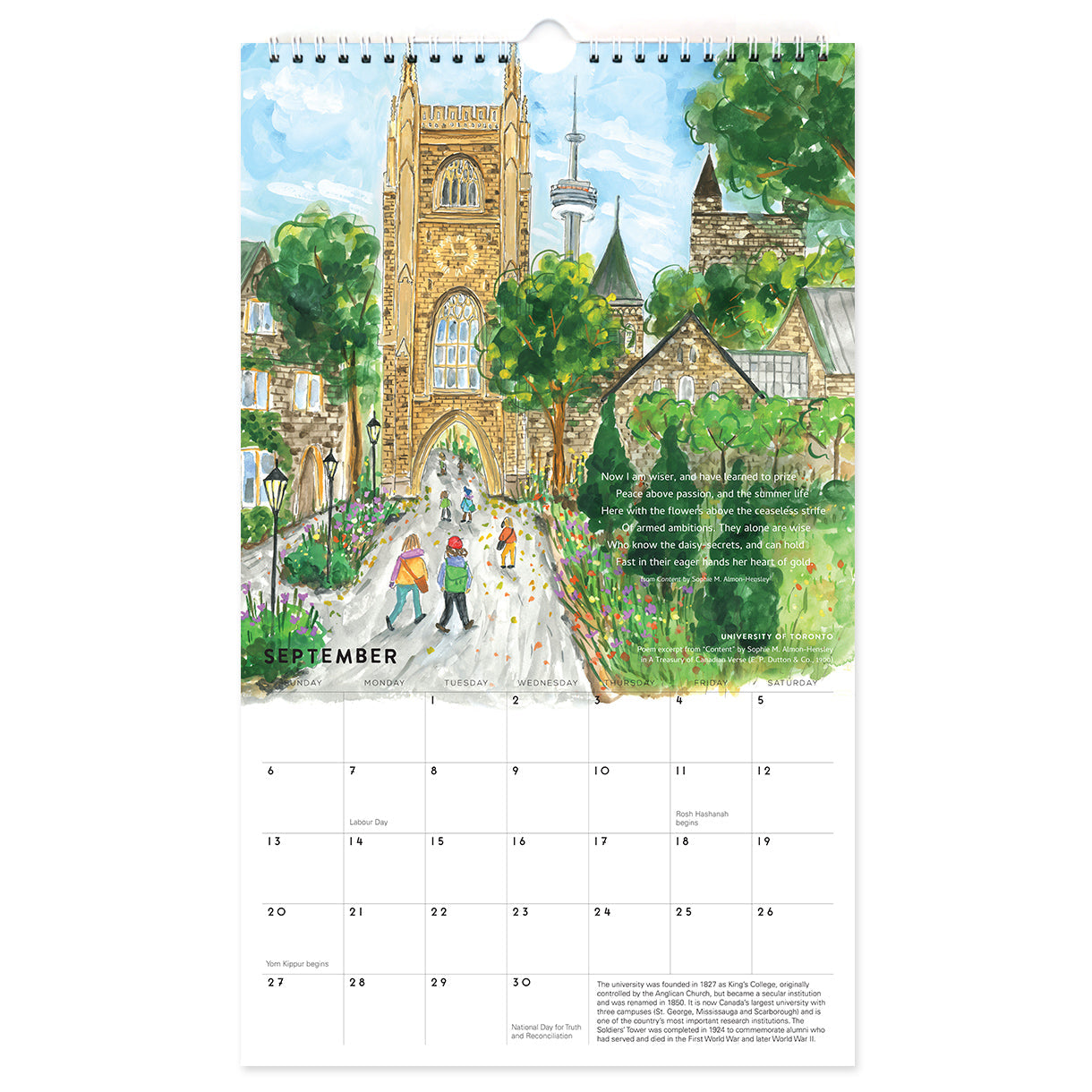 Soul of the City - Toronto 2026 Calendar