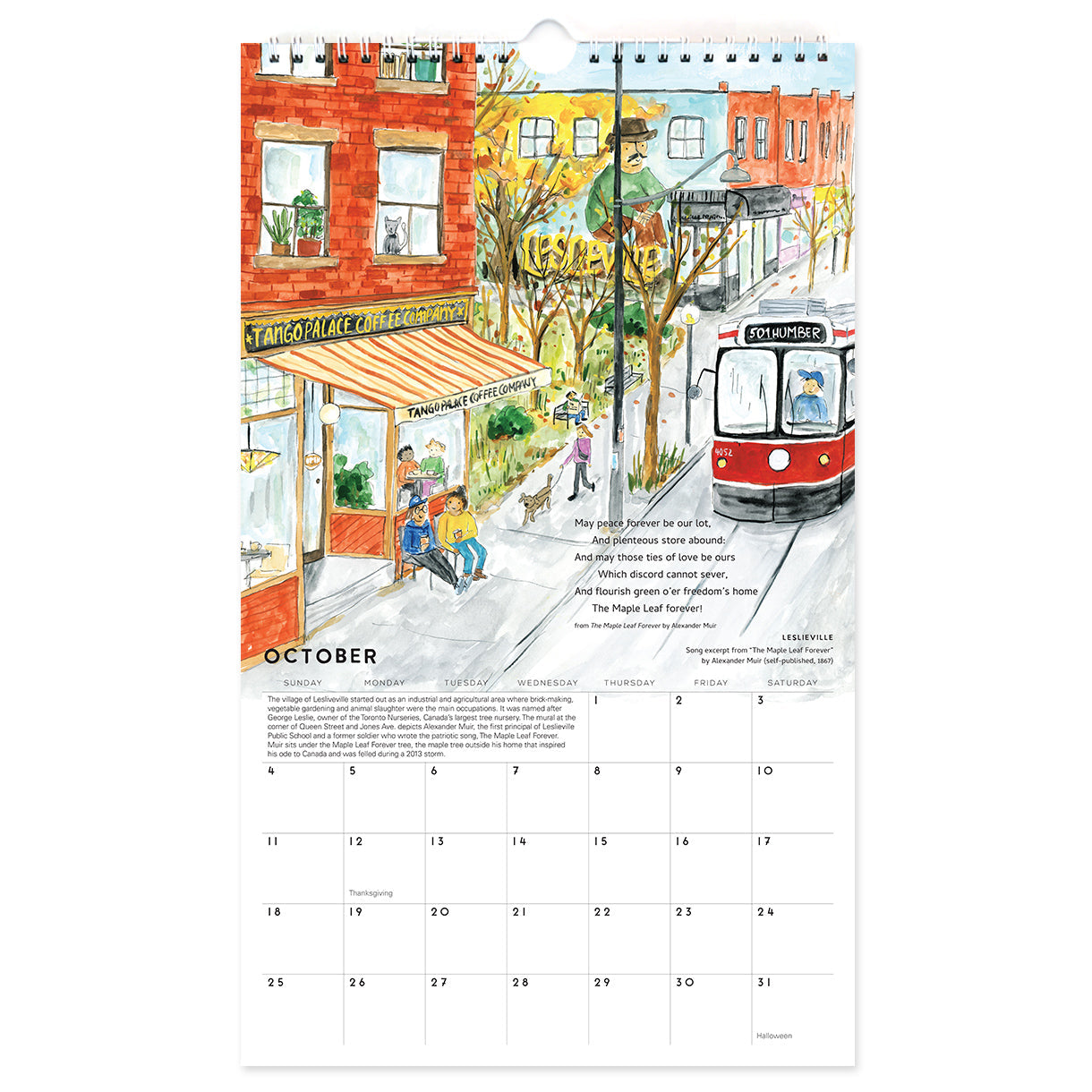 Soul of the City - Toronto 2026 Calendar