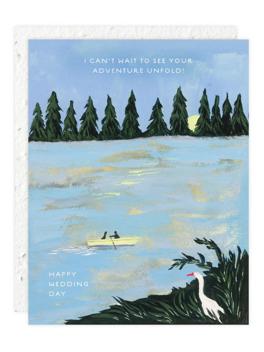 Adventure Wedding Card