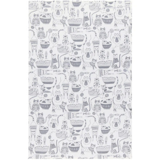 Purr Party Floursack Tea Towel Set