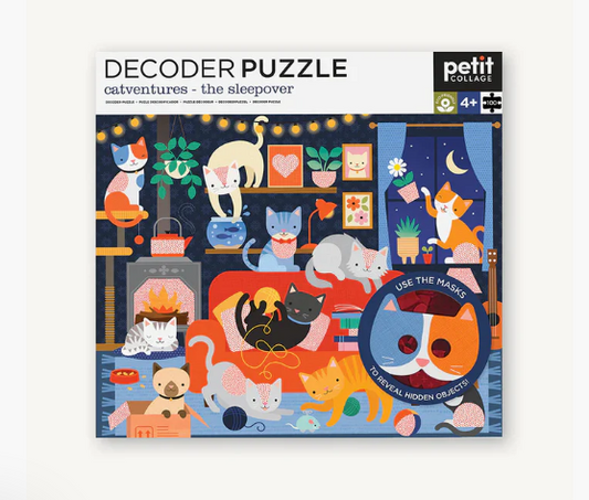 Decoder Puzzle: Catventures, The Sleepover