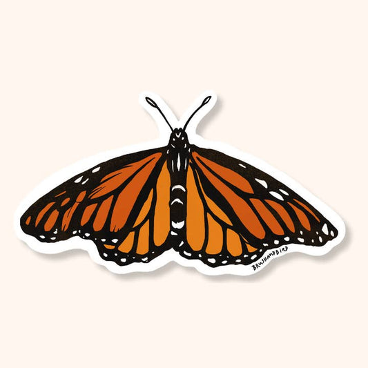 Monarch Butterfly Sticker