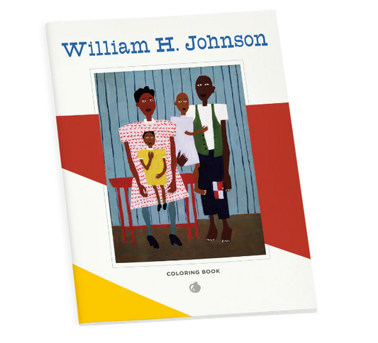 William H. Johnson Colouring Book