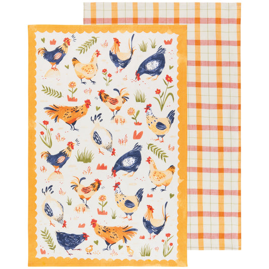 Free Range Tea Towel Set