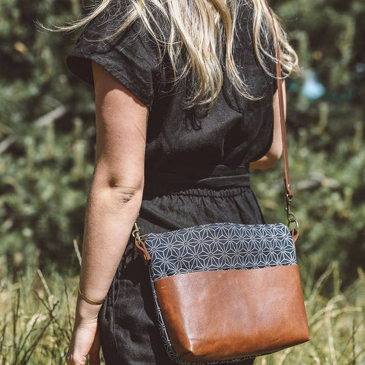 Geometric Brooklyn Mini Crossbody Bag