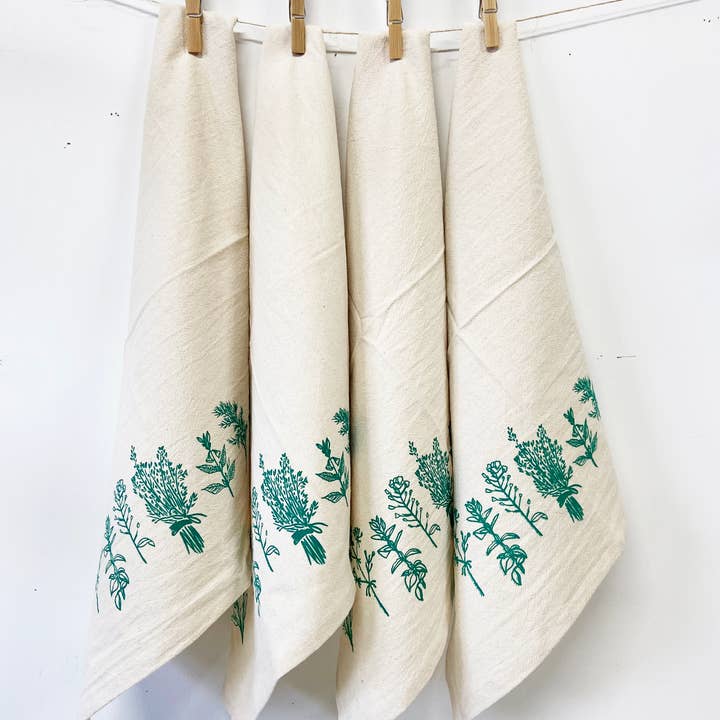 Herbs Organic Cotton Napkin Set