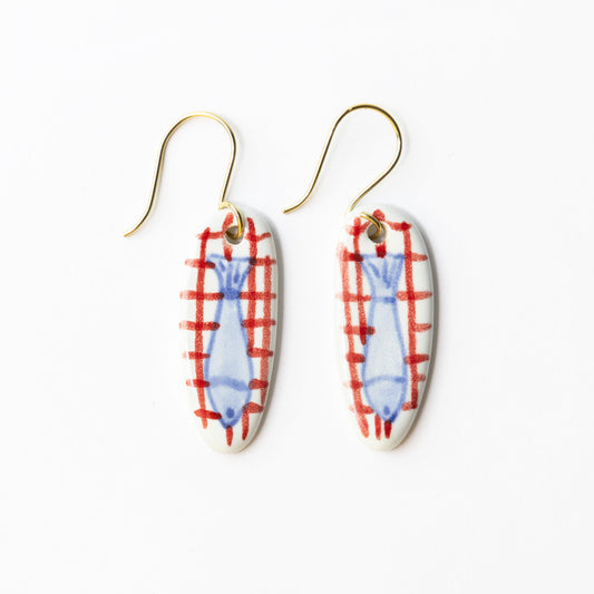 Danielle Ceramic Hook Earrings