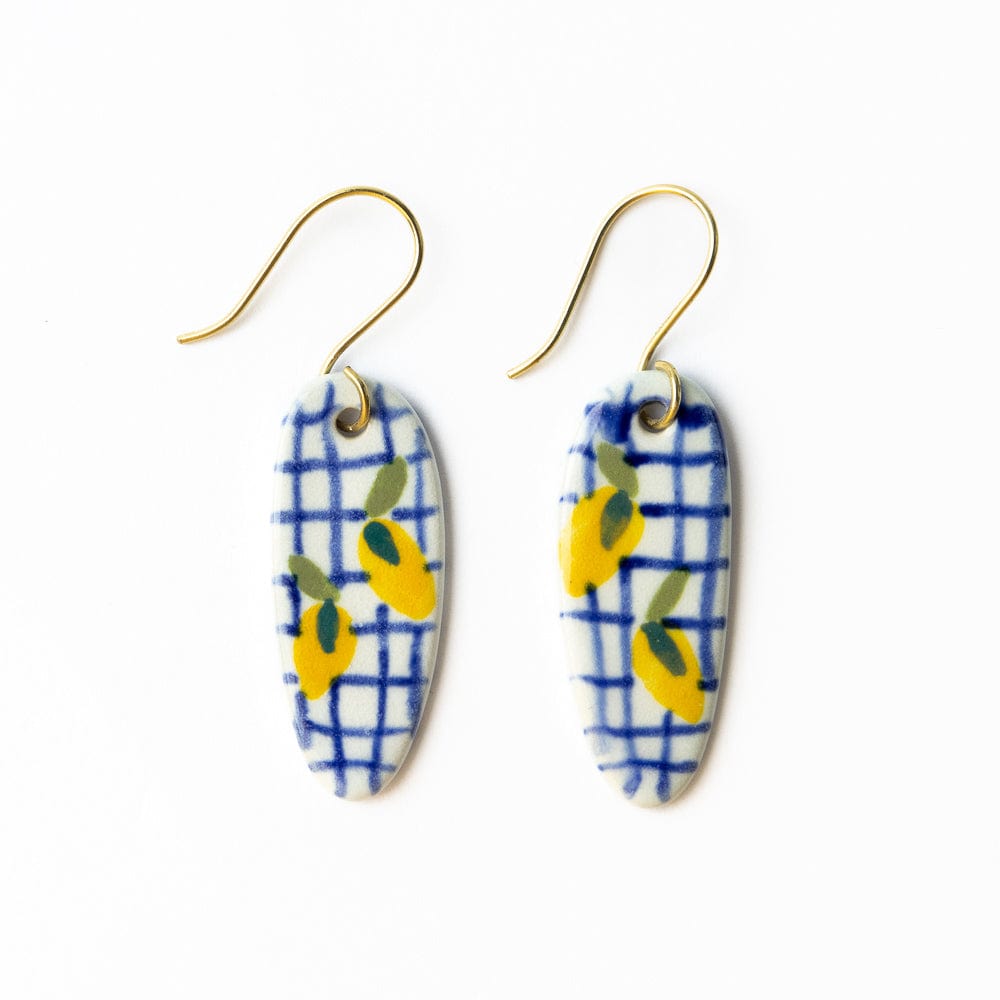 Danielle Ceramic Hook Earrings