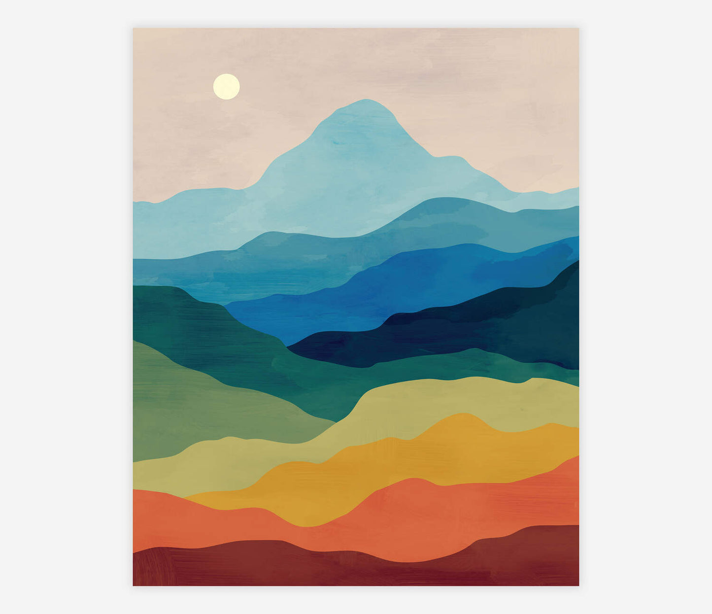 Good Morning Giclee Print 8x10